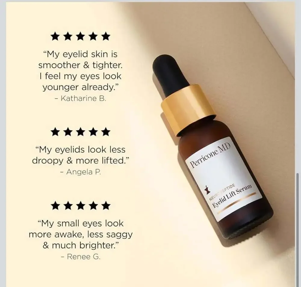 Perricone MD Neuropeptide Eyelid Lift Serum 0.5 oz.